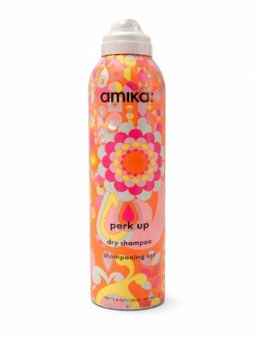 Amika  Dry Shampoo Spray - Pink, Orange & Yellow Floral
